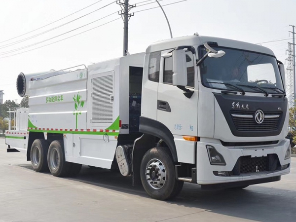 東風天龍後(hòu)雙橋15噸多功能(néng)抑塵車