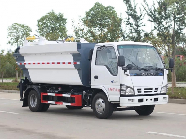 五十鈴6.5方高位自裝卸式垃圾車