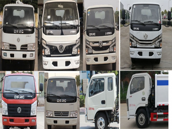 東風多利卡7.5方側挂自裝卸式垃圾車