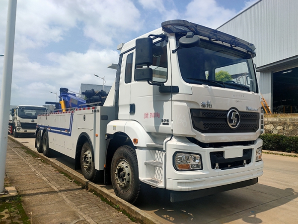 陝汽德龍前四後(hòu)八16-25噸拖吊聯體清障車