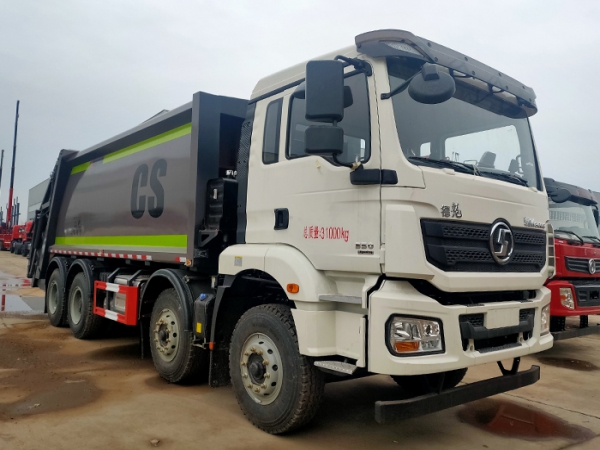 陝汽德龍前四後(hòu)八20方壓縮垃圾車