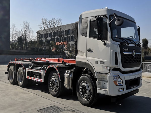 東風天龍前四後(hòu)八20-22方鈎臂垃圾車
