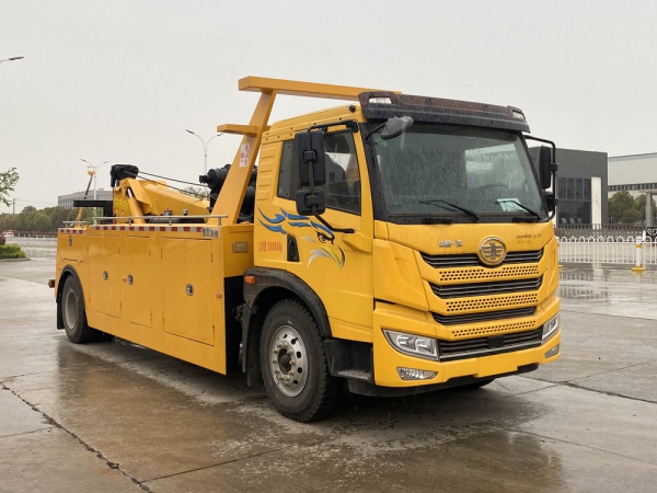 解放龍V13-14噸拖吊聯體清障車