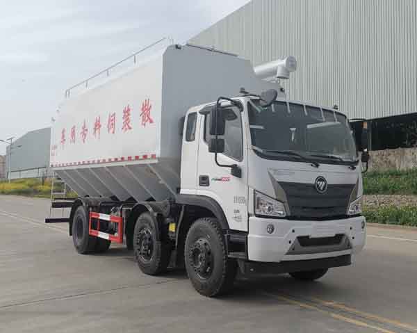 福田小三軸30方散裝飼料運輸車