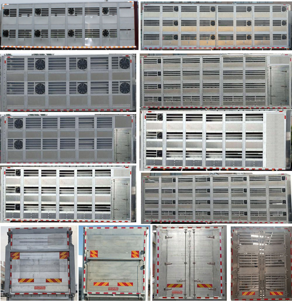 柳汽乘龍小三軸畜禽運輸車