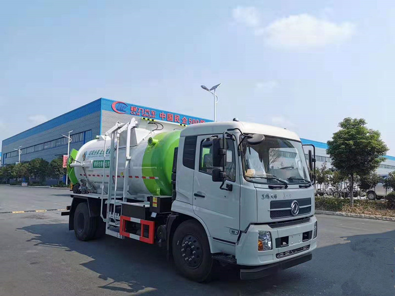 東風天錦10-12方罐式餐廚垃圾車