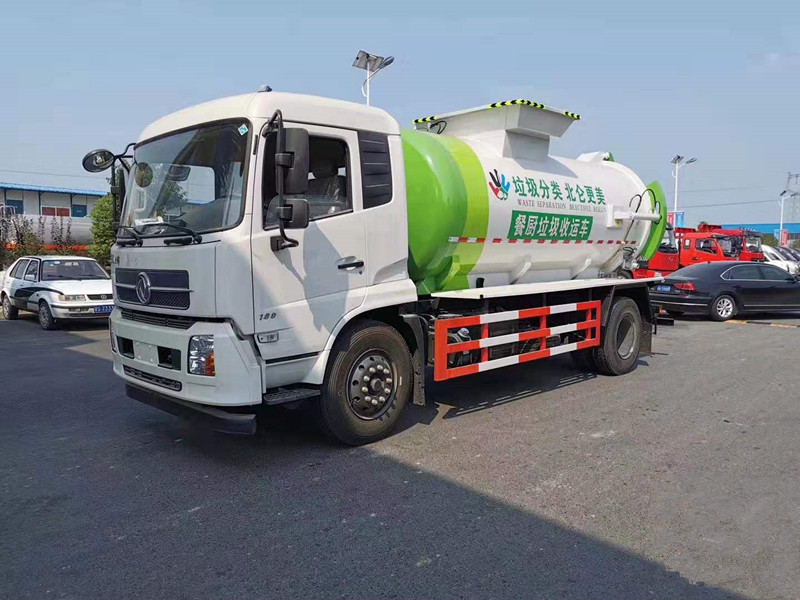 東風天錦10-12方罐式餐廚垃圾車