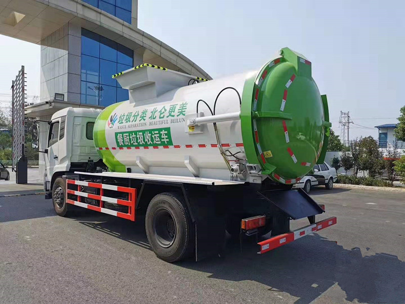 東風天錦10-12方罐式餐廚垃圾車