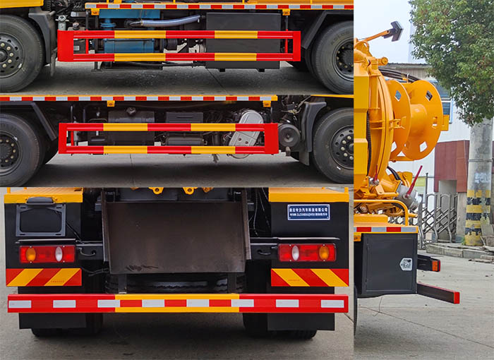 東風天錦12方清洗吸污車