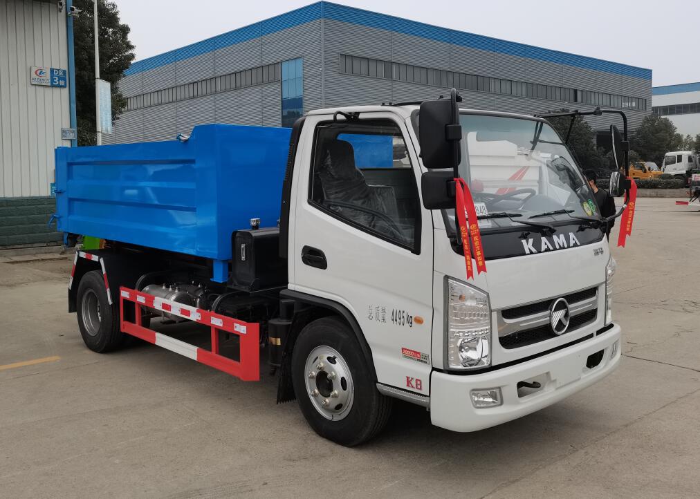 凱馬福運來藍牌4方鈎臂垃圾車